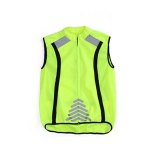 Bicycle safety reflective vest breathable cycling vest factory