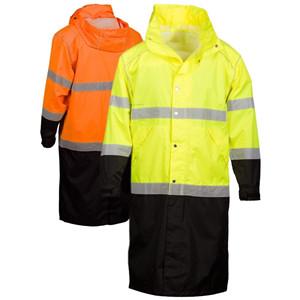 High visibility man work wear waterproof rain jacket coat High visibility man work wear waterproof rain jacket coat
